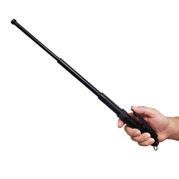 Police Force EZ Close Automatic Expandable Steel Baton Clubs & Batons Shield Protection Products LLC.